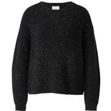 comma - Gebreide Trui - Glittergaren - Cropped - Ronde Halslijn
