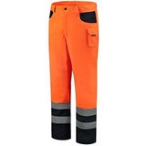 Tricorp 503002 Safety EN ISO 20471 tweekleurige werkbroek, 80% polyester/20% katoen, 280 g/m², fluor oranje-marineblauw, maat 46