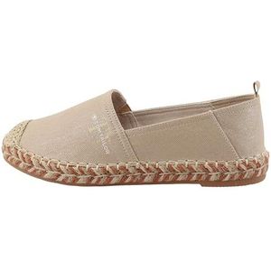 Tom Tailor Dames 7490250004 platte slipper, goud, 36 EU, goud, 36 EU