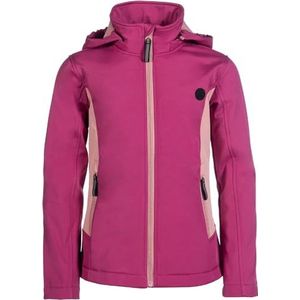 HKM Polly Softshelljas voor meisjes Magenta 152