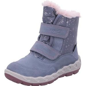 Superfit Icebird Sneeuwlaarzen voor meisjes, Blauw roze 8010, 21 EU Schmal