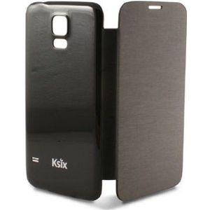 KSIX Folio Battery Case voor Samsung Galaxy S5 - Zwart