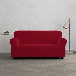 Italian Bed Linen Bankhoes uittrekbaar Fashionable Bordeaux 2-zits