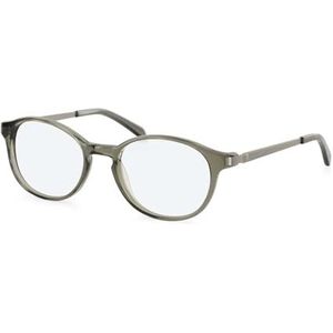 Hero Brilmontuur (model HRO-4247-C1-48) voor heren, rond, gemaakt van acetaat (inclusief brillenkoker)