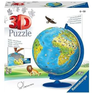 Ravensburger XXL 3D Puzzel Kinder Globe (180 Stukjes)