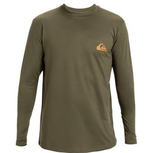 Quiksilver Everyday Surf Tee LS Zwembroek voor heren, Grape Leaf, XS