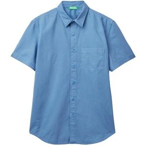 United Colors of Benetton heren overhemd, Blauw, M
