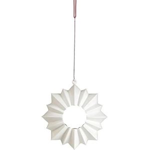 Kähler, Stella Hanging Tealight Holder Ø13,5 Cm White (12460), Kandelaars, Veelkleurig, Unisex Volwassene