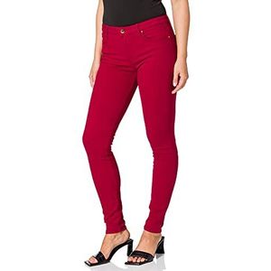 Tommy Hilfiger Dames Th Flex Como Skinny Rw Clr Jeans, Frambozensap, 25W x 28L