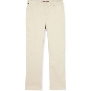 Tommy Hilfiger Geweven broek voor heren, Beige (Gebloeide steen), 33W / 36L