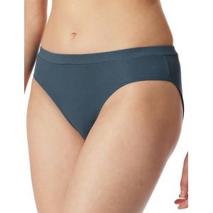 Schiesser Pure Rib ondergoed voor dames, Jeansblauw_179883, 44