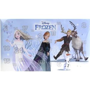 Markwins,Frozen 24 Days of Magic Advent Calendar, Make-up Adventskalender met Frozen Producten, Leuke Make-up Kit, Kleurrijke Accessoires, Speelgoed en Cadeau voor Kinderen,Licht blauw