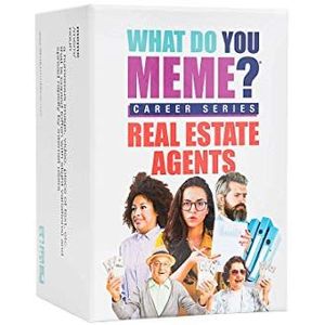 What Do You Meme?® Real Estate Agents Edition - Volwassen Kaartspellen voor Game Night door What Do You Meme?®