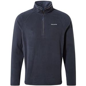 Craghoppers Heren Corey Half zip microfleece, Lichtgewicht heren trui met gerecyclede materialen