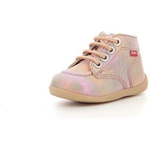 KICKERS Bonzip-2 Uniseks kinderlaarsjes, Rose Rainbow, 23 EU