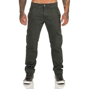 Alpha Industries Agent Broek Heren Casual Greyblack