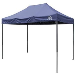 All Seasons Gazebos 3x2m Heavy Duty volledig waterdicht pop-up tuinhuisje met accessoirepakket - marineblauw