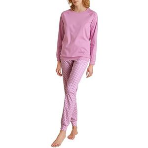 CALIDA Daylight Dreams pyjama manchetten bubble gum roze, 1 stuk, maat 32-34, Bubble Gum pink., 32-34
