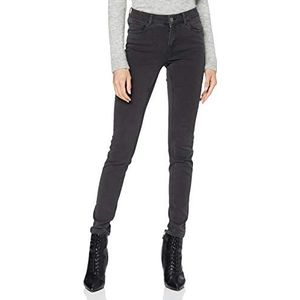 Vero Moda Vmseven Mid Rise Slim Fit Jeans voor dames, Donkergrijs denim, (M) W x 30L