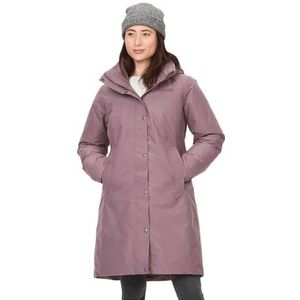 Marmot Dames Wm's Chelsea Coat, Lichte donsjas, waterdichte donsparka, warme winterjas, regendichte winterjas, winddichte functionele jas, outdoorjas met capuchon, Hazy Purple, S