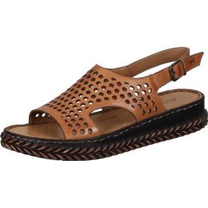 Manitu Dames 910208-21 sandaal, bruin, 39 EU