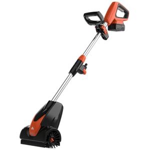 Yard Force 20 V accu-terrasreiniger LW CPC1, 2,0 Ah lithium-ion-accu, 200 mm werkbreedte, instelbaar toerental, vooruit/achteruit borstelrotatie, verstelbare extra handgreep