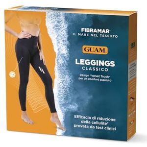 Guam Fibramar Leggings Classic Gr. S-M, Unisex Volwassenen, Zwart, Medium