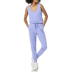 Amazon Essentials Damesjumpsuit van badstof fleece (verkrijgbaar in grote maten), zacht violet, S
