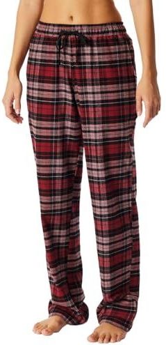 Schiesser Lange slaapbroek voor dames, flanelmix + relaxpyjama-onderstuk, Multicolor 5_180186, 34
