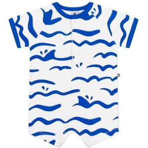 Petit Bateau Combicourt voor babyjongens, Marshmallow/Porcelana, 18 Maanden