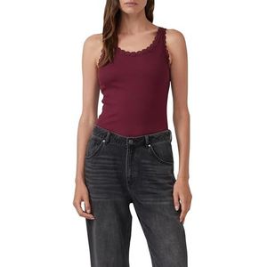 s.Oliver - T-Shirt - Zacht - Jersey - Met Vrouwelijke Kanten Rand