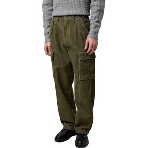 Wrangler - CJ Loose Cargo Pants - Ivy-groen - Korte Broeken