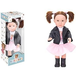 CLEMENT CLEMENTINE - Pop Ruby - Speelgoed voor kinderen - 222221 - Roze - Plastic - Poppen - Baby - Mannequin - 40 cm x 12 cm - Vanaf 3 jaar.