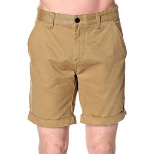 SELECTED HOMME Heren Shorts Three Paris brons chino H