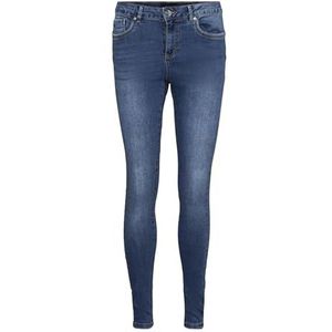 VERO MODA Vrouwelijke slim fit jeans VMALIA MR S Shape J VI3292 GA NOOS, blauw (medium blue denim), 34/XXL/L