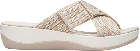 Clarks - Arla Wave - Sandalen - Beige - Stof - Casual