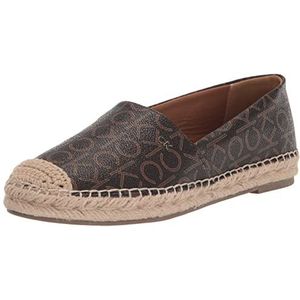 Calvin Klein Populaire ballerina's voor dames, Espresso Logo, 35.5 EU