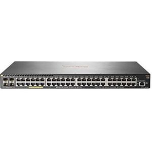 HP Hewlett Packard Enterprise 2930F 48G Poe+ 4SFP Switch, zilver
