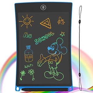 GUYUCOM 8,5 inch LCD-schrijftablet voor kinderen en magische tablet voor kinderen met kleurrijke en helderdere lijn, leuke cadeaus voor 3 4 5 6 7 jaar oude jongens en meisjes (blauw)