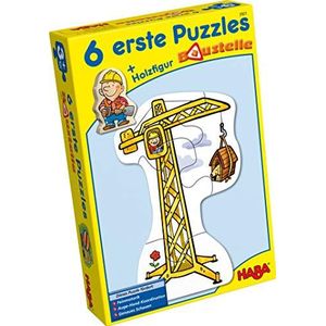 6 erste Puzzle - Baustelle (Duits) = Frans 3941
