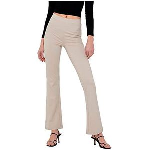 JdY JDYPRETTY Flare Pant JRS NOOS Damesbroek, Chateau Gray, M/32