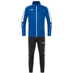 JAKO - Trainingspak Polyester Power, Uniseks-Kind, Koninklijk, 128