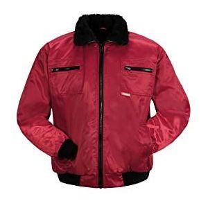 Planam Outdoor Winter Heren Gletscher Pilotenjack rood model 0338 maat XXL