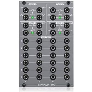 Behringer 173 quad gate/multiples, legendarische analoge quad gate en multiples module voor Eurorack