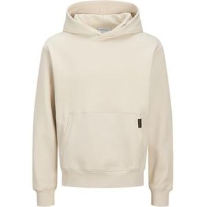 JACK & JONES Heren Jjfinny Sweat Hood, maanbeam, XL