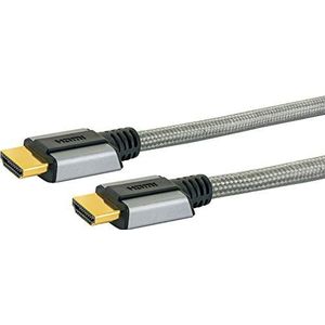 AINSTEIN -AIVI1040 413- High-Speed HDMI-kabel met Ethernet | 4m | HDMI-stekker > HDMI-stekker | vergulde stekker | Premium kabel
