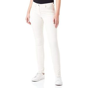 TOM TAILOR Dames Alexa Slim fluwelen broek 1034190, 28130 - Soft Buttercream, 42W / 30L