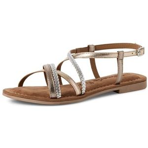 Merk - Model - Sandaal - Beige - Leer