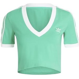 adidas cropped tee t-shirt dames, Hi-res Green, 38 NL