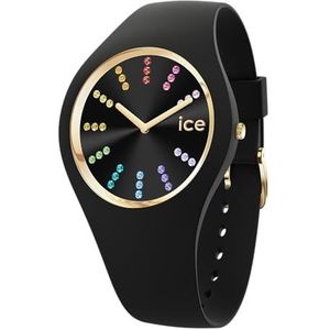 Ice-Watch - ICE cosmos Rainbow black - Zwart dameshorloge met kunststof band - 021343 (Klein)